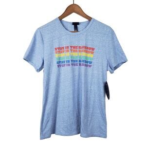 NEW! SCOOP Stay in the Rainbow Tee - L